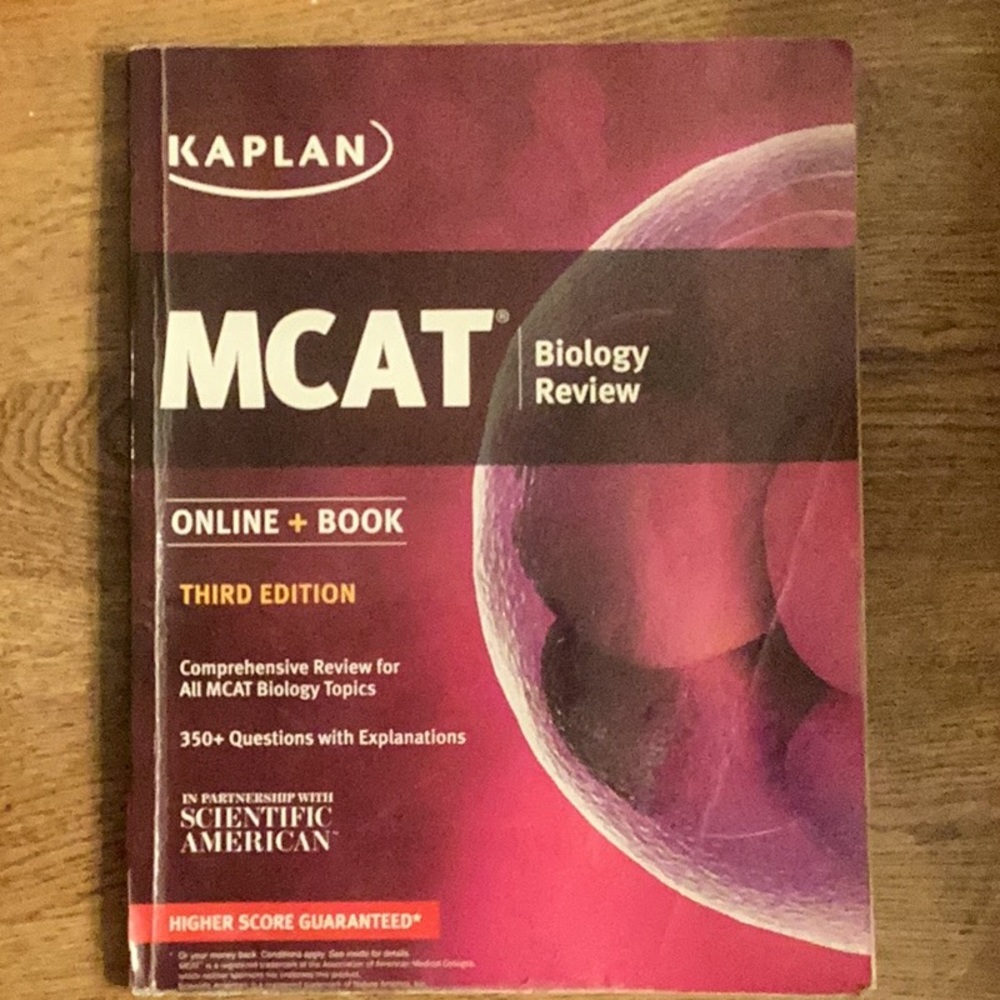 MCAT Biology Review- Kaplan